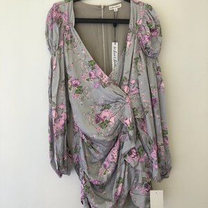 For Love and Lemons Jardin Floral Mini Dress